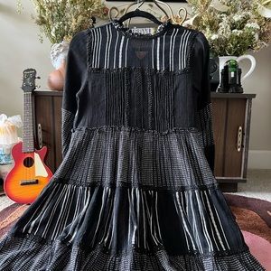 Zara High Neck Dress